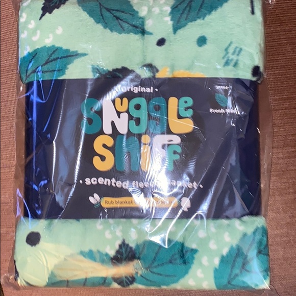 Snuggle Sniff Other - Fleece Blanket 50x60” mint scented blanket